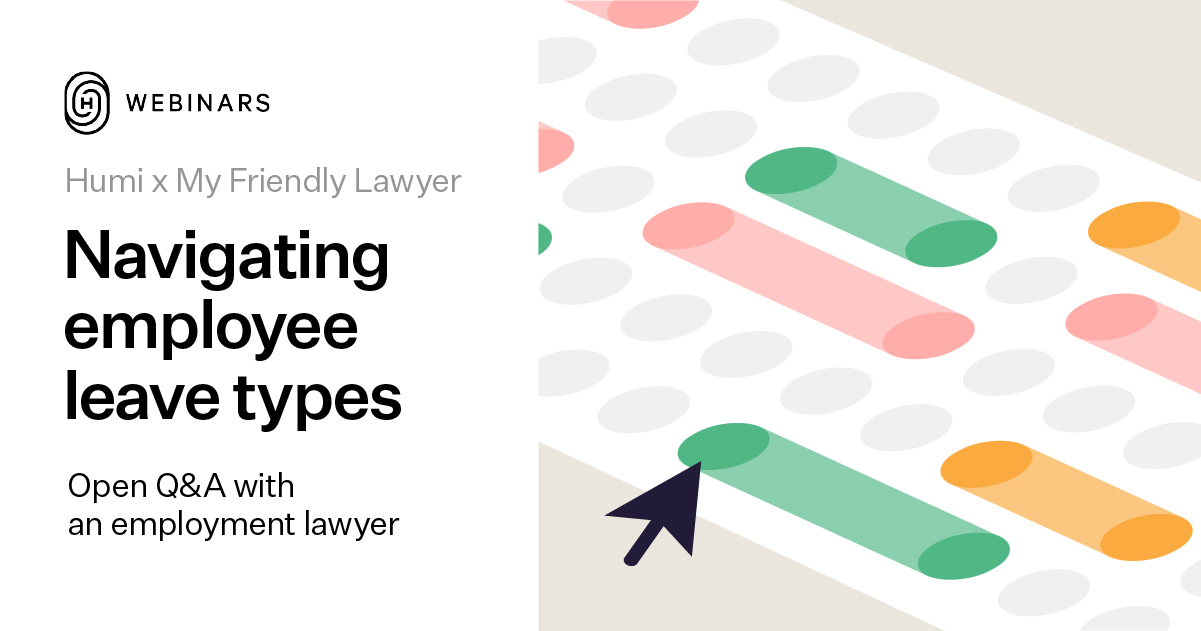 Navigate Employee Leave Policy and ESA Law Humi inars